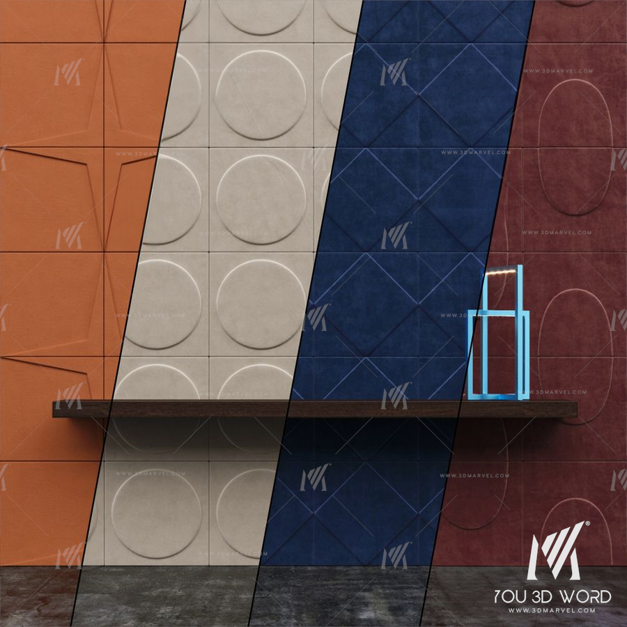 CUIR AU CARRE Wall Panels Part 2